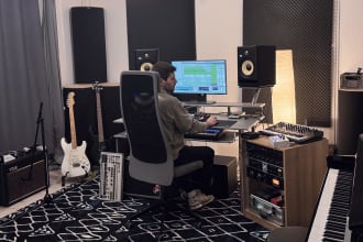 produce or finish your electronic music track