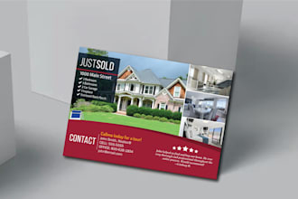 design invitation, promotional postcard