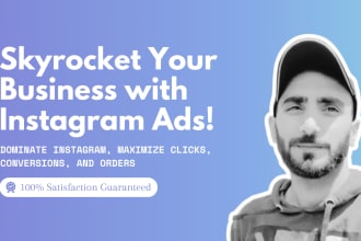 drive sales with pro instagram ads, expert targeting and creative ad copy