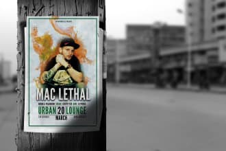 design a custom flyer for your concert or event