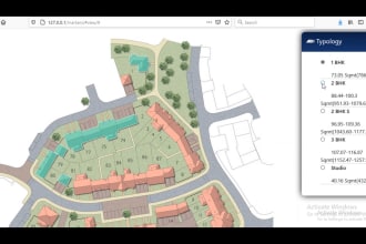 create interactive 2d drawing on browser web application