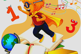 create children book illustration and covers