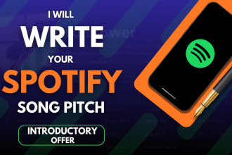write an effective spotify pitch for your song in 24 hours