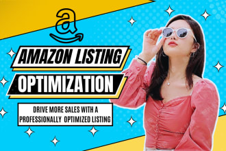 write amazon listing optimization copywriting SEO product description