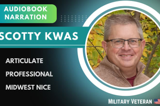 professionally narrate and produce an audiobook