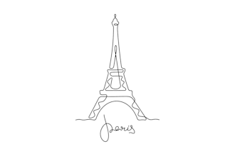 draw elegant one line architectural vector art for you