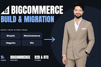 build a new bigcommerce store or migrate your store to bigcommerce