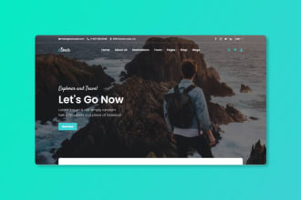 do UI UX design for travel agency website or landingpage in figma or adobe xd