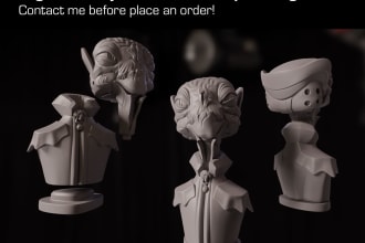 create exquisite 3d sculptures for your 3d printing projects