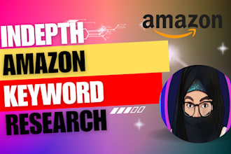 do in depth amazon keyword research for fba pl