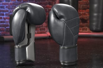 realistic 3d boxing gloves modeling and rendering