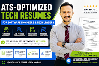 ats resume for software engineers, IT managers, and tech