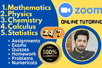be your math tutor, statistics calculus and discrete math problem