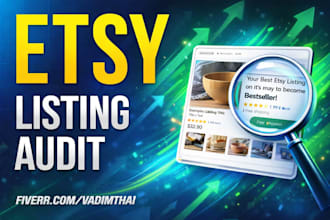 audit your etsy listing for SEO insights