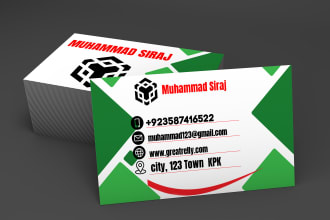 design a professional business card with high resolution