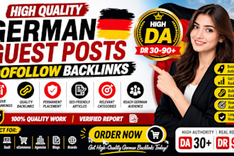 publish german guest posts on high da DR websites
