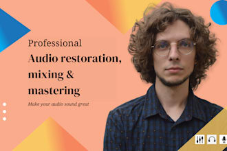restore, edit, and enhance your audio recording