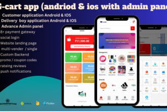 build multi vendor ecommerce marketplace website with app