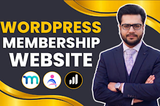 develop wordpress membership website
