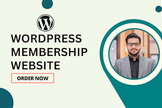 develop wordpress membership website