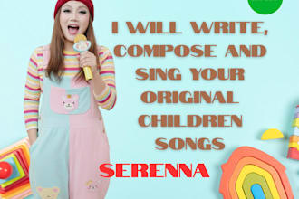write and sing your children song