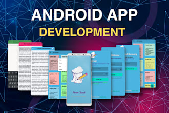 do custom android app development by android studio
