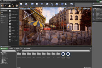 create aaa 3d game assets , props n weapons for unity n ue