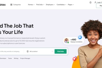 recruitment website, job board website, agency, job board website, staffing site