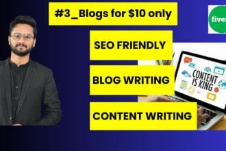 do SEO blog post writing, article writing, copywriting, website content writing