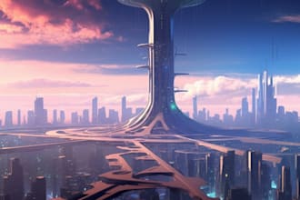 do character illustration or concept art digital painting