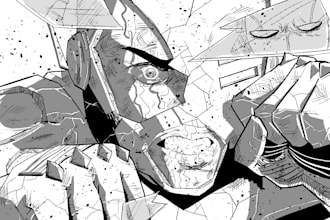 provide comic book illustrations for you