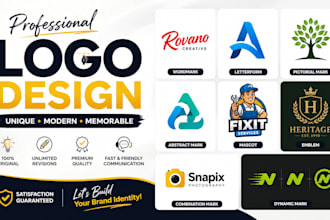 design a modern logo using ai and photoshop