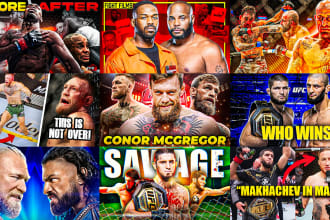 design MMA ufc boxing wwe youtube thumbnail