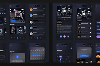 develop fitness app, gym, sports, personal trainer, health and fitness website