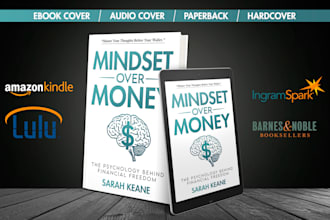 design professional print ready book cover and ebook cover