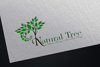 beautiful natural looking and modern health logo