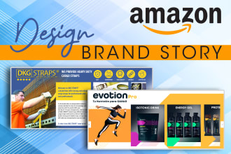 design professional amazon brand story