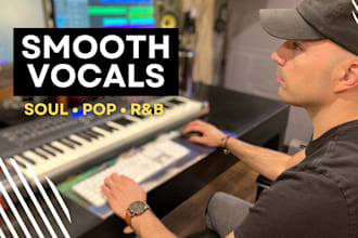 record professional vocals for your rnb or pop song