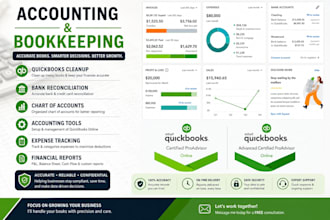 do accounting and bookkeeping using quickbooks online