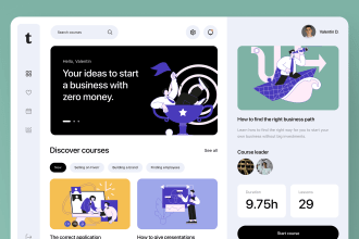 design an unique UI UX dashboard for app or web