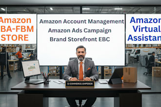 do amazon store, amazon PPC ads amazon fba virtual assistant