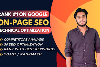 complete wordpress onpage SEO and technical optimization service of a website