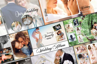 design your memories as modern photo album, photobook