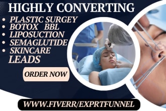 generate plastic surgery botox tattoo semaglutide gynecomastia bbl jawline leads