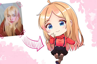 draw anime cute chibi