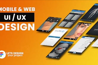 design ui ux for web and mobile