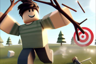 make gfx using ai for ur pfp or roblox game thumbnail