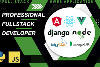 be your professional fullstack web developer