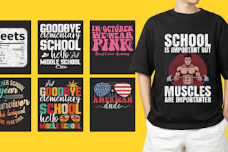 design unique t shirts for amazon merch on demand and etsy