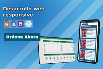 desarrollo web sitios modernos y responsive
